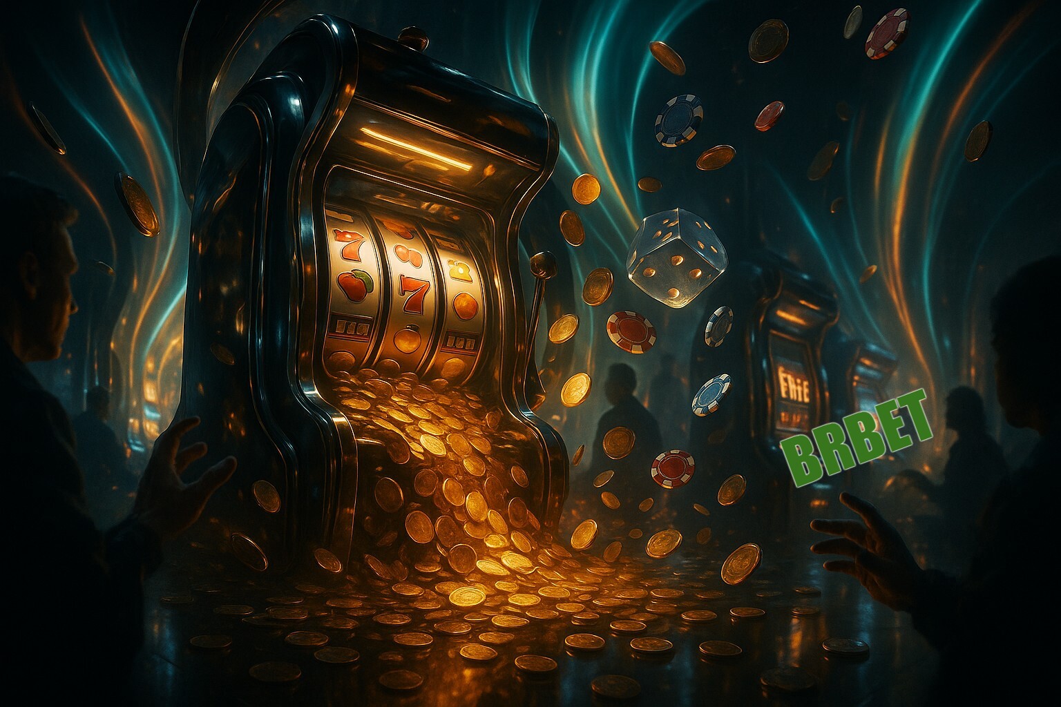 Diversos jogos de caça-níqueis